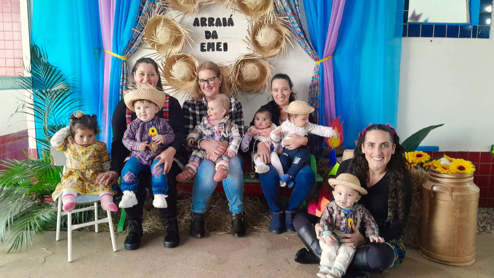 EMEI Pedacinho do Céu realizou a sua Festa Junina