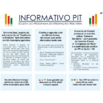 25ª edição do Informativo PIT já está disponível para a população