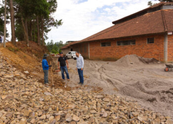 Prosseguem as obras de revitalização do CTG