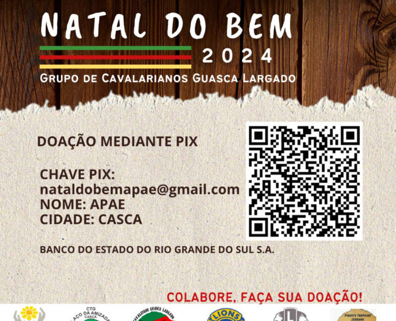 Participe da campanha Natal do Bem