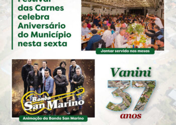 Festival das Carnes celebra aniversário do município nesta sexta-feira