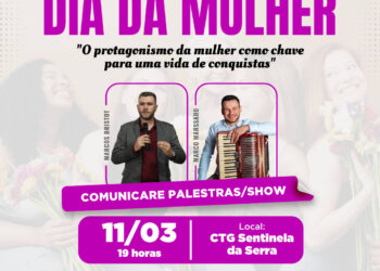 Dia da Mulher será comemorado com palestra/show