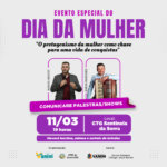 Palestra/Show celebrará o Dia da Mulher nesta terça-feira