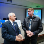 Prefeito e Vice-Prefeita participam de encontro do TCE-RS e firmam compromisso com a Primeira Infância